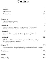 Princely States of Orissa People's Movement To Amalgamation 1930-1951 - Retail Maharaj