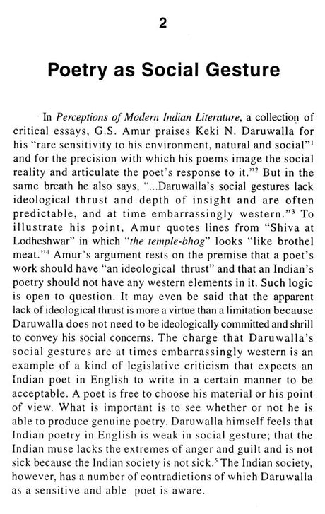 The Poetry of Keki N. Daruwalla: A Critical Study - Retail Maharaj