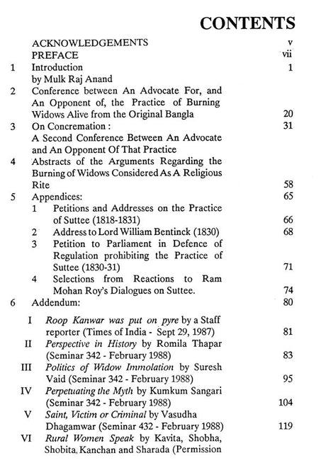 Sati (A Writeup of Raja Ram Mohan Roy About Burning of Widows Alive) - Retail Maharaj