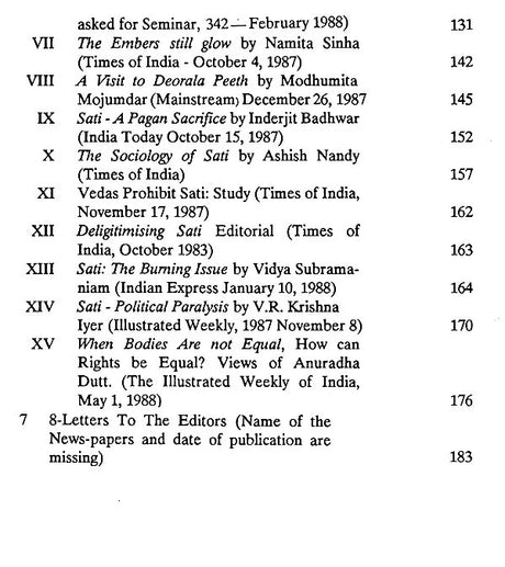 Sati (A Writeup of Raja Ram Mohan Roy About Burning of Widows Alive) - Retail Maharaj
