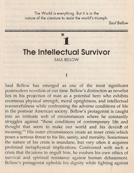 The Survivor in Contemporary American Fiction (An Old and Rare Book) - Retail Maharaj