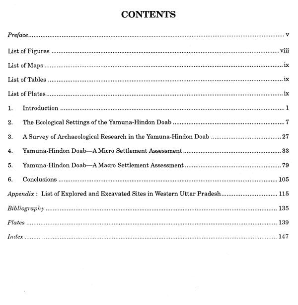 Settlements in The Yamuna-Hindon Doab An Archaeological Perspective - Retail Maharaj