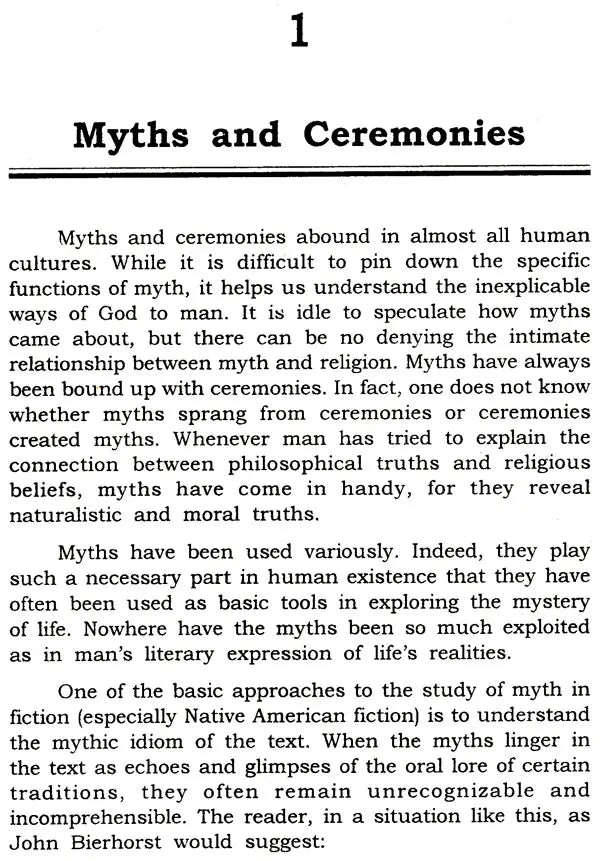 Renewal Through Ritual Myths And Ceremonies in Native American Fiction - Retail Maharaj