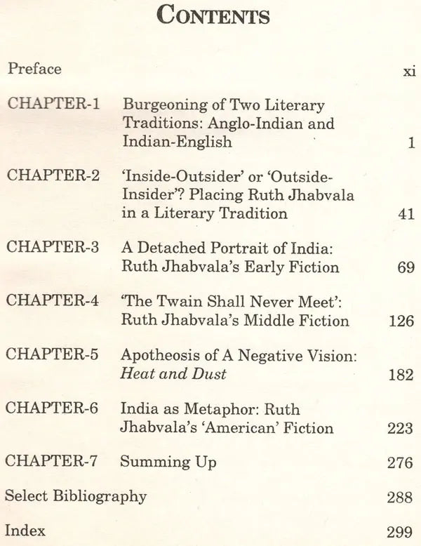 Ruth Jhabvala's India - Image of India in The Fiction of Ruth Prawer Jhabvala (An Old & Rare Book) - Retail Maharaj