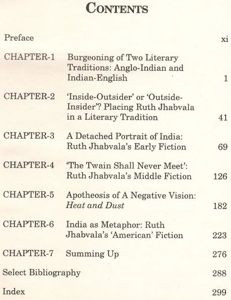 Ruth Jhabvala's India - Image of India in The Fiction of Ruth Prawer Jhabvala (An Old & Rare Book) - Retail Maharaj
