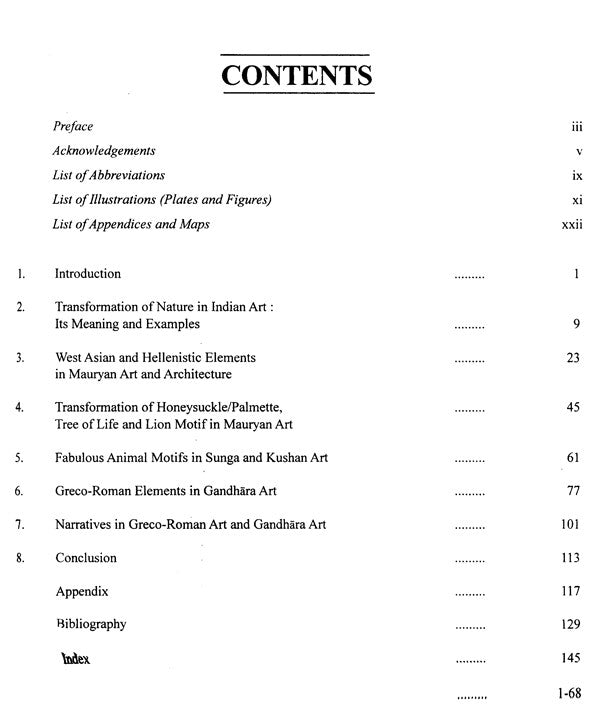 West Asian and Hellenistic Elements in Indian Art - Retail Maharaj