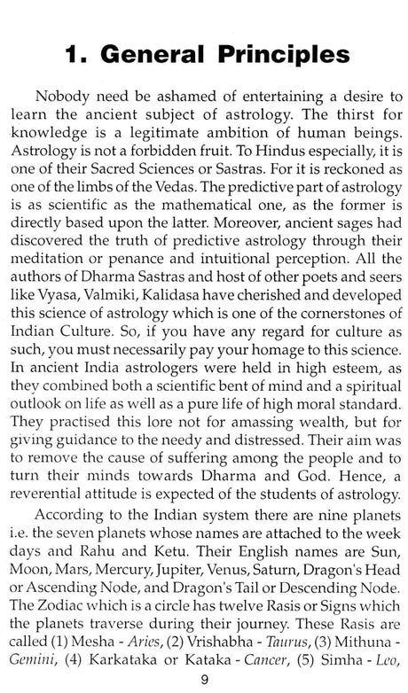 Astrology for Layman: Guidelines for Understanding the Essentials of Astrology [English] By Dr. T.M. Rao - Retail Maharaj