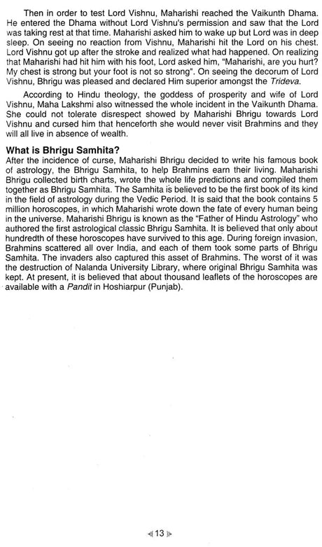 Bhrigu Samhita [English] By Lakshminarayan Sharma - Retail Maharaj