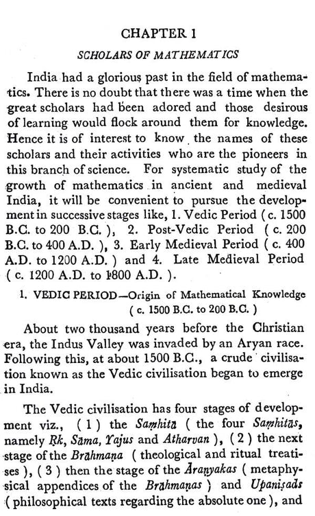 Mathematics in Ancient and Medieval India - Retail Maharaj