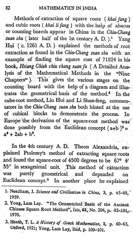 Mathematics in Ancient and Medieval India - Retail Maharaj