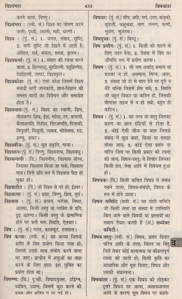 आधुनिक हिंदी शब्दकोश / Aadhunik Hindi Shabdkosh - Retail Maharaj