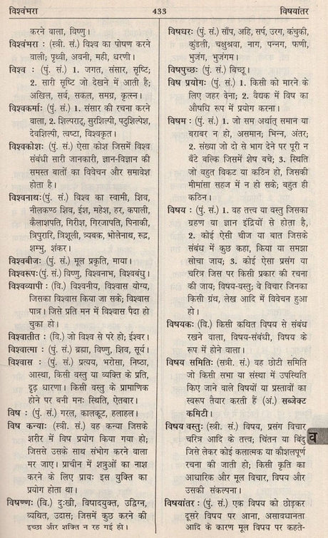 आधुनिक हिंदी शब्दकोश / Aadhunik Hindi Shabdkosh - Retail Maharaj