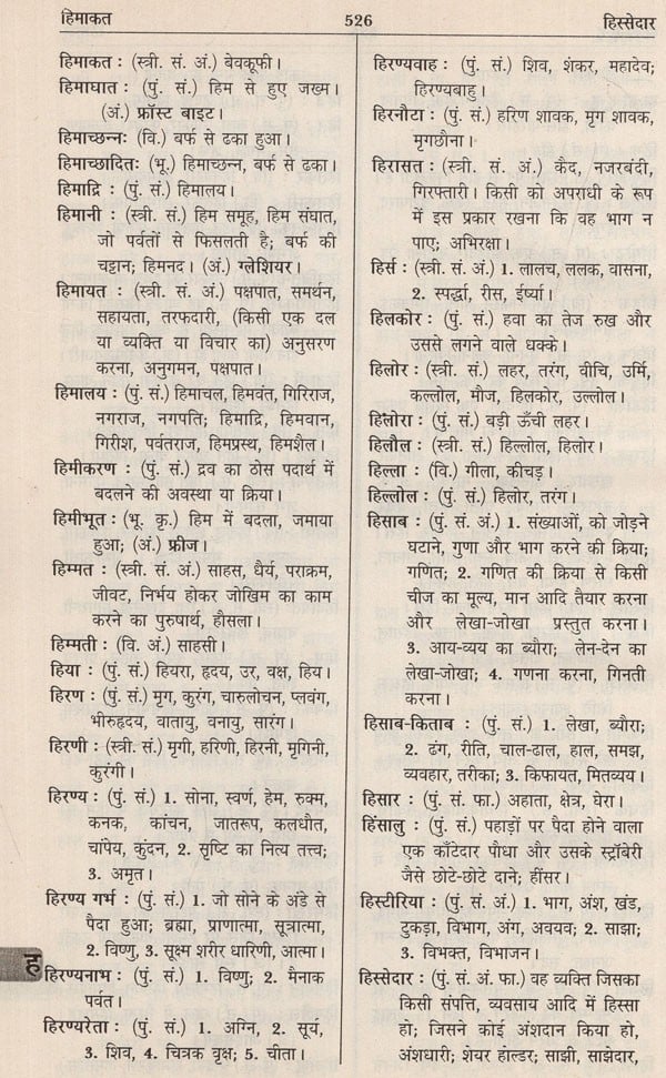 आधुनिक हिंदी शब्दकोश / Aadhunik Hindi Shabdkosh - Retail Maharaj