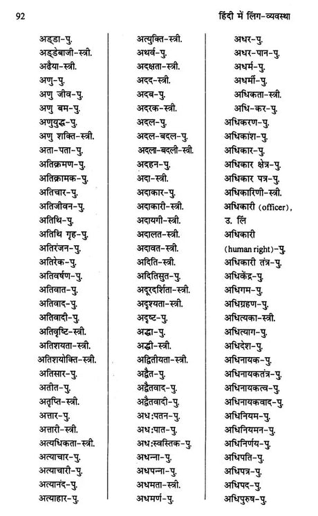 हिंदी में लिंग-व्यवस्था- Gender System in Hindi - Retail Maharaj