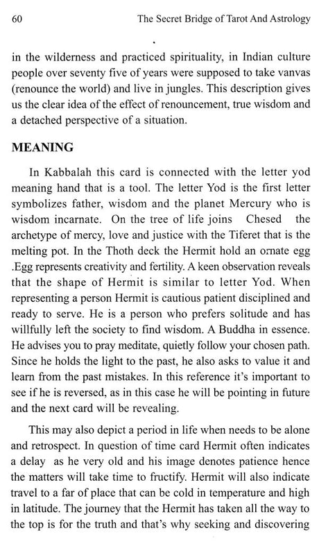 The Secret Bridge of Tarot and Astrology [English] By Maina Bhatnagar - Retail Maharaj