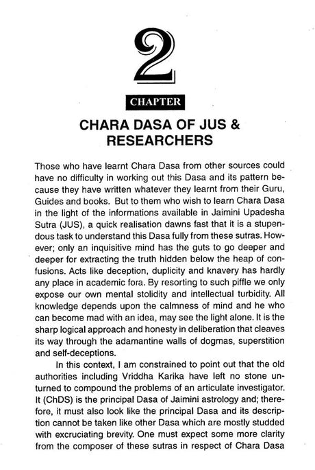 Chara Dasa of Jaimini (Explained first time as per Injunctions of Jus) - Retail Maharaj