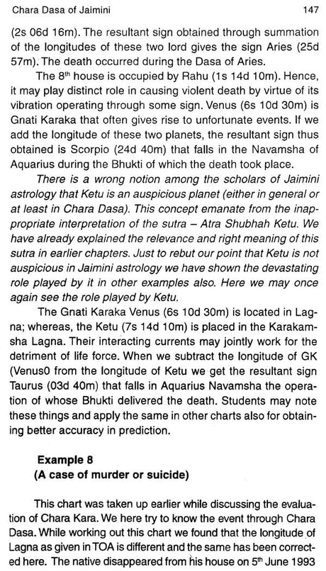 Chara Dasa of Jaimini (Explained first time as per Injunctions of Jus) - Retail Maharaj