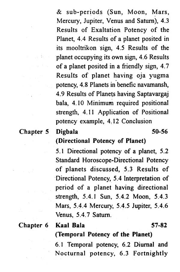 Shadbala Rahasyam (Mystery of Sixfold Potency of Planets and Their Effect on Celestial Period) - Retail Maharaj