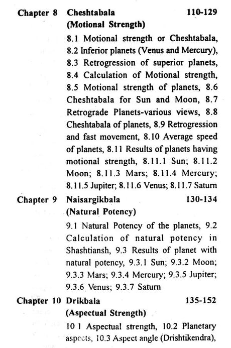 Shadbala Rahasyam (Mystery of Sixfold Potency of Planets and Their Effect on Celestial Period) - Retail Maharaj