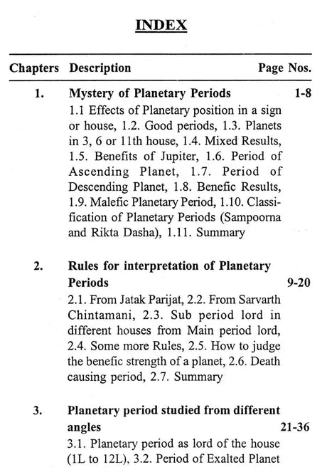 Secret of Planetary Periods and Transits - Retail Maharaj