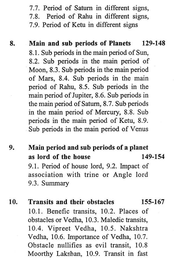 Secret of Planetary Periods and Transits - Retail Maharaj