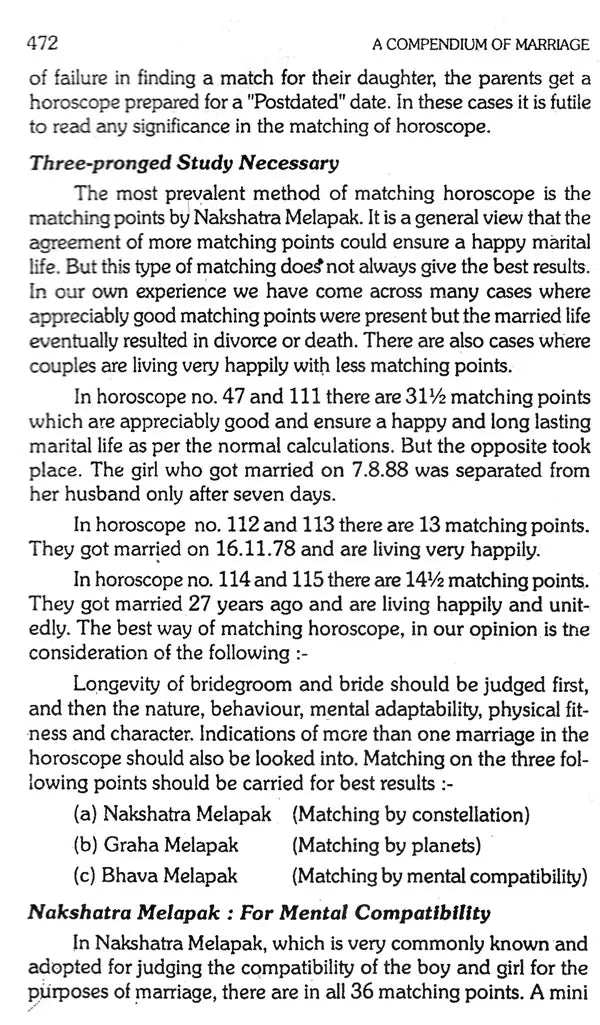 A Compendium Of Marriage Vol-I-II [Paperback] Mridula Trivedi, T. Prakash Trivedi - Retail Maharaj