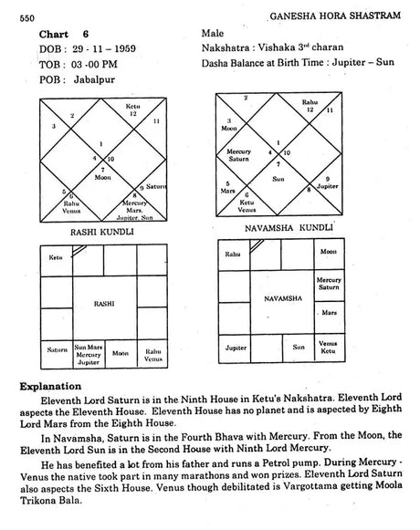 Ganesha Hora Shastram- Bhava Analysis (Set of 2 Volumes) - Retail Maharaj