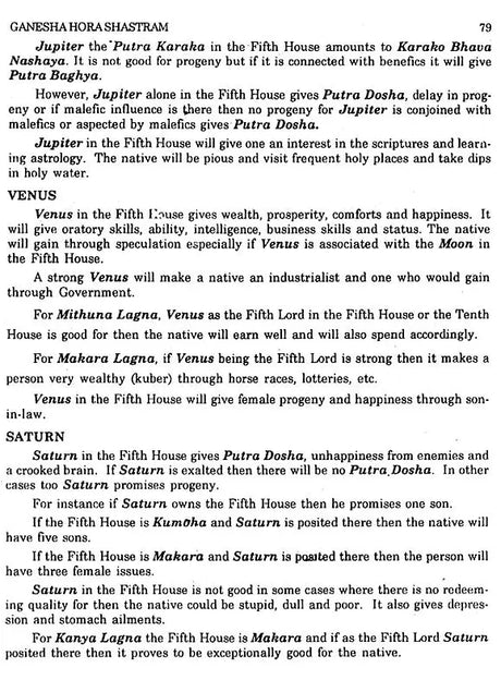 Ganesha Hora Shastram- Bhava Analysis (Set of 2 Volumes) - Retail Maharaj