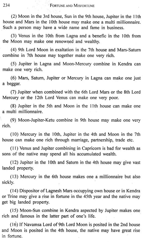 Fortune Misfortune (An Astrological Analysis) - Retail Maharaj