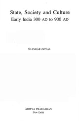 State, Society and Culture- Early India 300 AD to 900 AD - Retail Maharaj