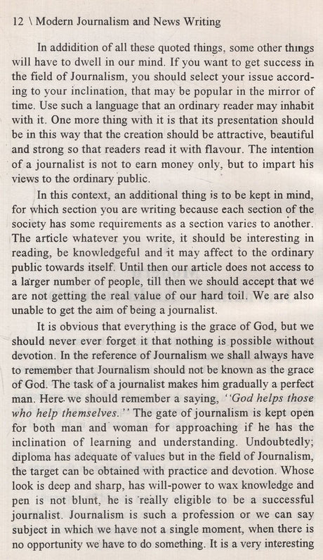 Modern Journalism and News Writing - Retail Maharaj