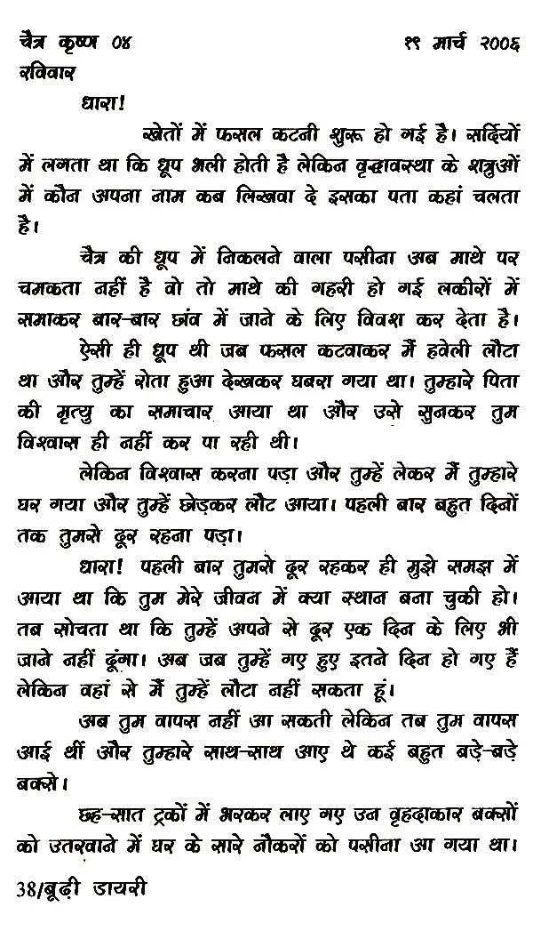 बूढ़ी डायरी: Budhi Diary (Novel) - Retail Maharaj