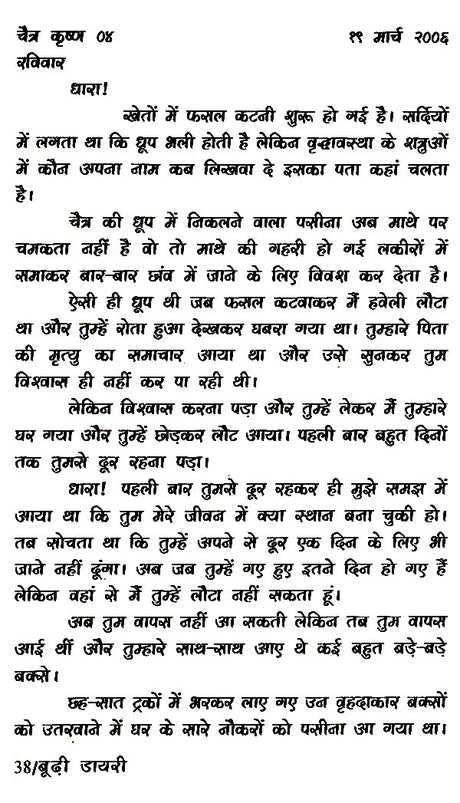 बूढ़ी डायरी: Budhi Diary (Novel) - Retail Maharaj