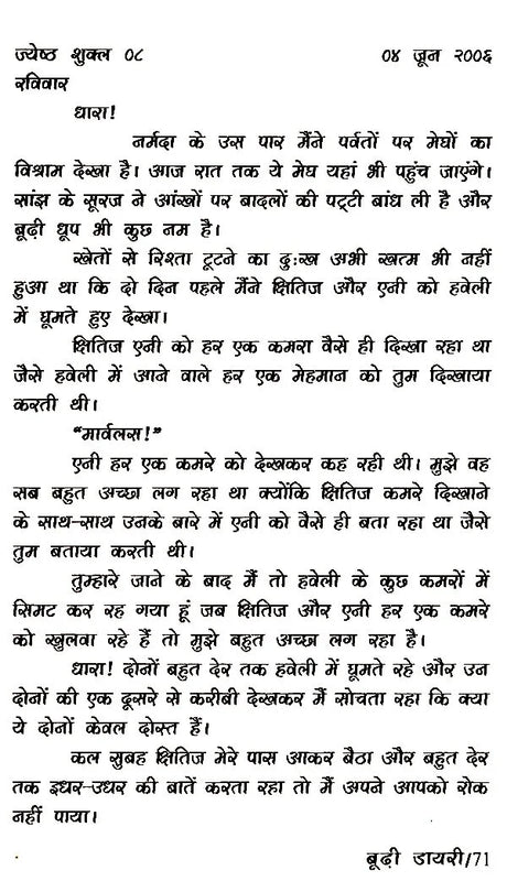 बूढ़ी डायरी: Budhi Diary (Novel) - Retail Maharaj