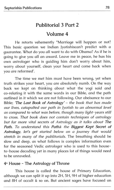 Saptarishis Astrology Sunil John's Techniques Volume 1 [English] By Sunil John - Retail Maharaj