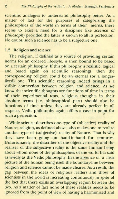 The Philosophy of the Vedanta: A Modern Scientific Perspective: No. 179 (Sri Garib Dass Oriental S.) - Retail Maharaj