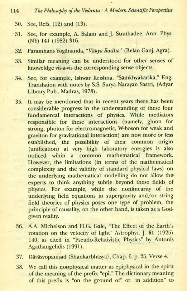 The Philosophy of the Vedanta: A Modern Scientific Perspective: No. 179 (Sri Garib Dass Oriental S.) - Retail Maharaj
