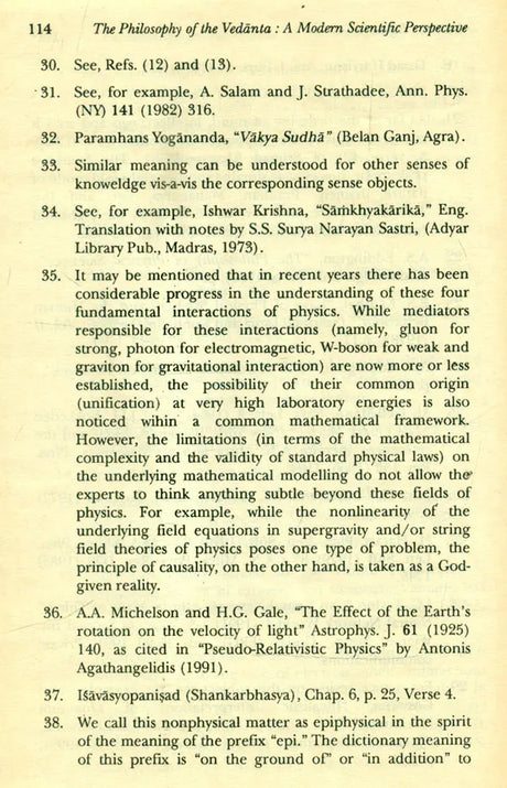 The Philosophy of the Vedanta: A Modern Scientific Perspective: No. 179 (Sri Garib Dass Oriental S.) - Retail Maharaj