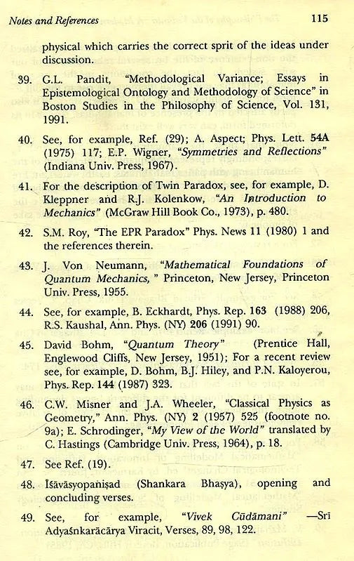 The Philosophy of the Vedanta: A Modern Scientific Perspective: No. 179 (Sri Garib Dass Oriental S.) - Retail Maharaj