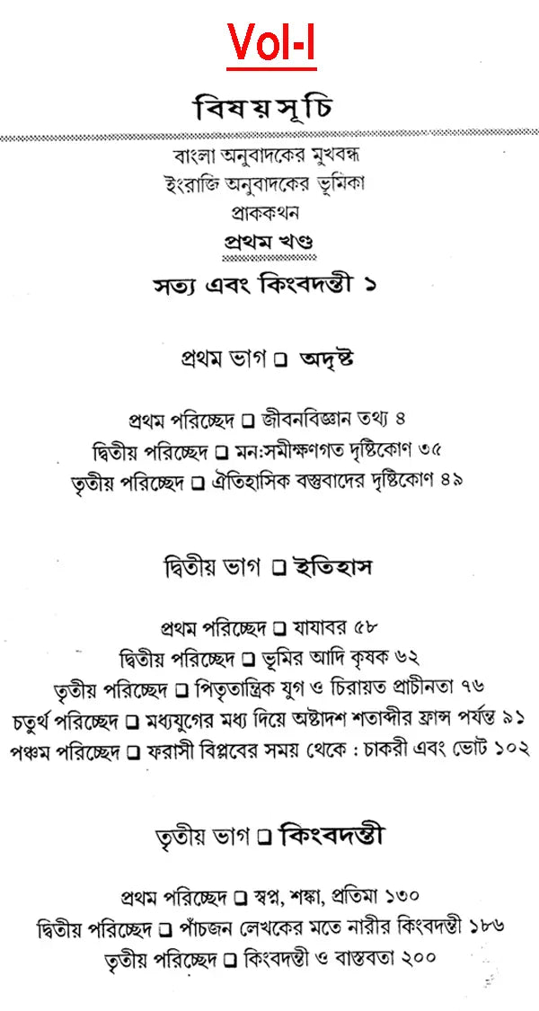 The Second Sex in Benglai (Set of 2 Volumes) - Retail Maharaj