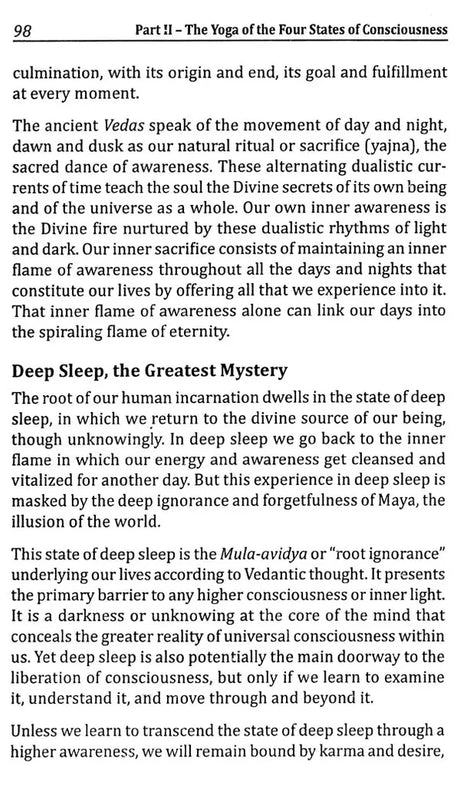 The Yoga of Consciousness From Waking, Dream and Deep Sleep to Self Realization [English] - Retail Maharaj