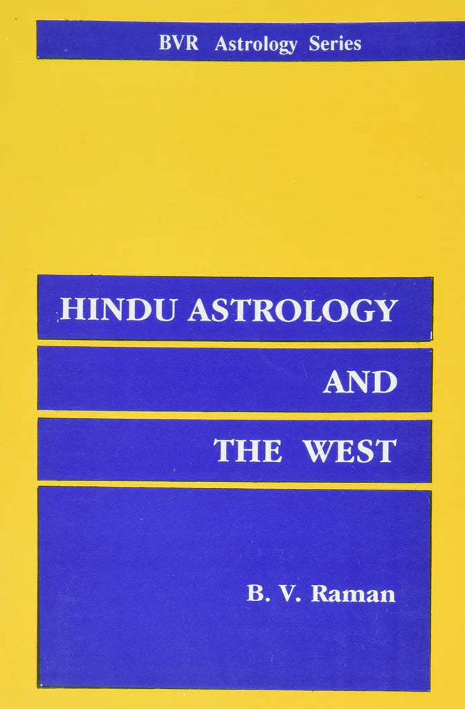 Hindu Astrology and The West In [English] By B. V. Raman - Retail Maharaj