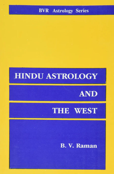 Hindu Astrology and The West In [English] By B. V. Raman - Retail Maharaj