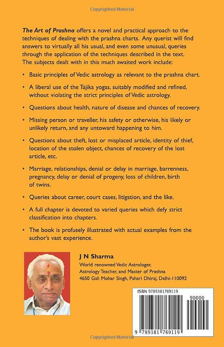 The Art of Prashna: Practical Techniques of Horary Astrology - Retail Maharaj