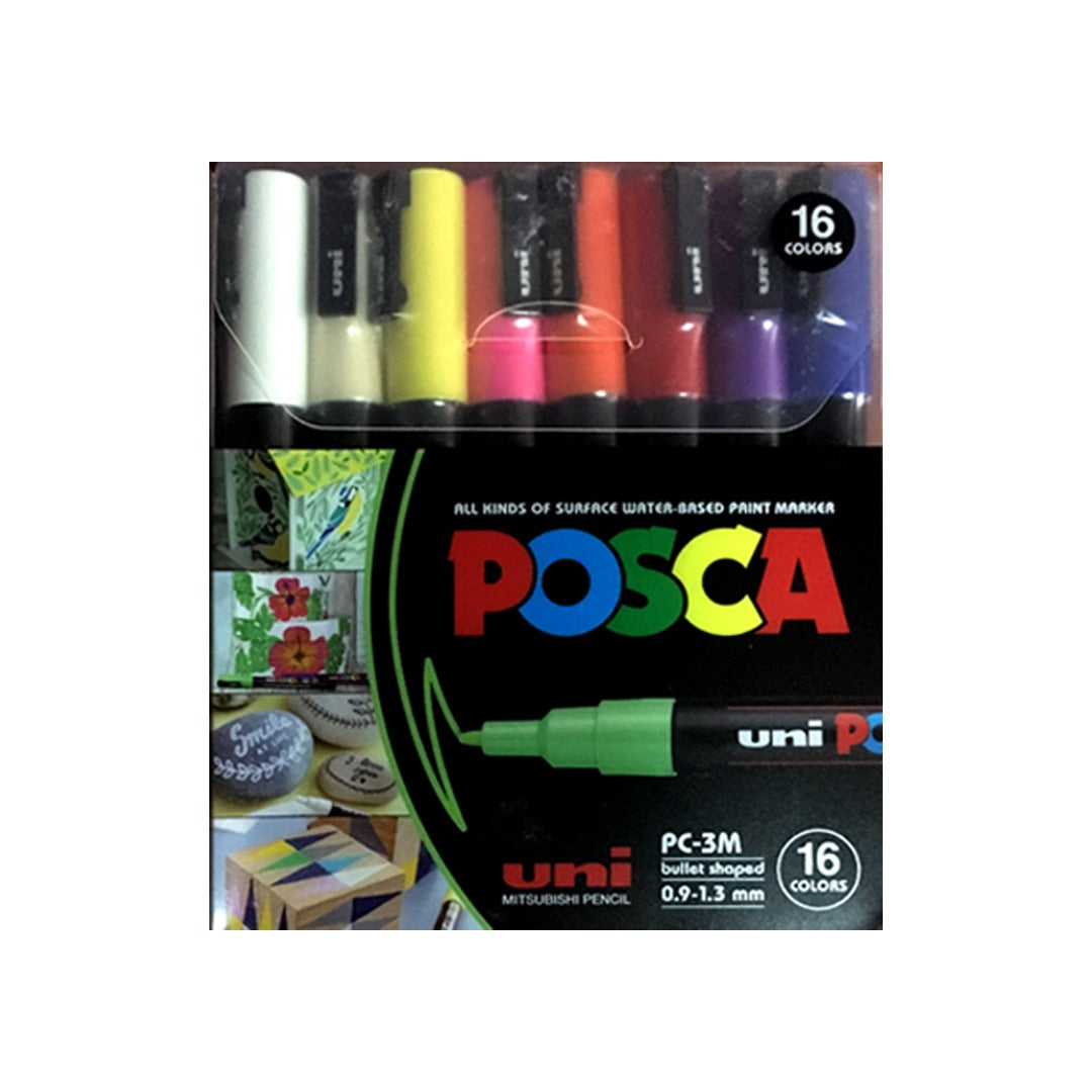 Uni Ball Posca Open Stock Paint Marker Sets Water Based Multi Surface Pens