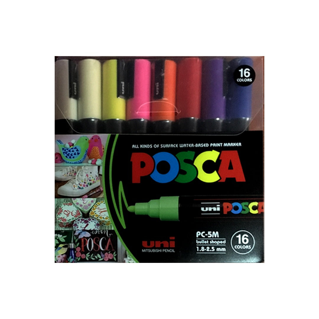 Uni Ball Posca Open Stock Paint Marker Sets Water Based Multi Surface Pens