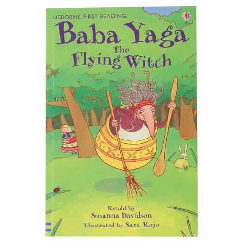 Baba Yaga the Flying Witch - Level 4 (Usborne First Reading) [Paperback] Susanna Davidson - Retail Maharaj