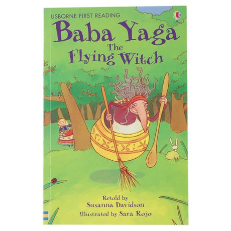 Baba Yaga the Flying Witch - Level 4 (Usborne First Reading) [Paperback] Susanna Davidson - Retail Maharaj