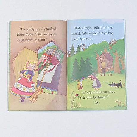 Baba Yaga the Flying Witch - Level 4 (Usborne First Reading) [Paperback] Susanna Davidson - Retail Maharaj