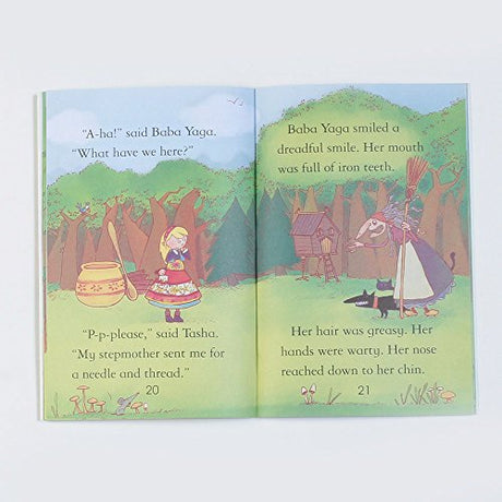 Baba Yaga the Flying Witch - Level 4 (Usborne First Reading) [Paperback] Susanna Davidson - Retail Maharaj